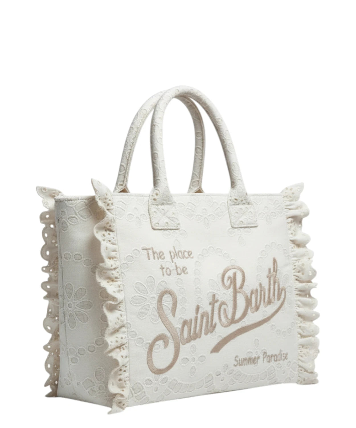 Sac Colette Volant en Sangallo MC2 Saint Barth