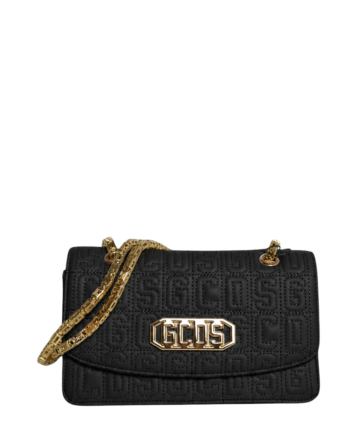Sac bandoulière GCDS avec surpiqûres logo