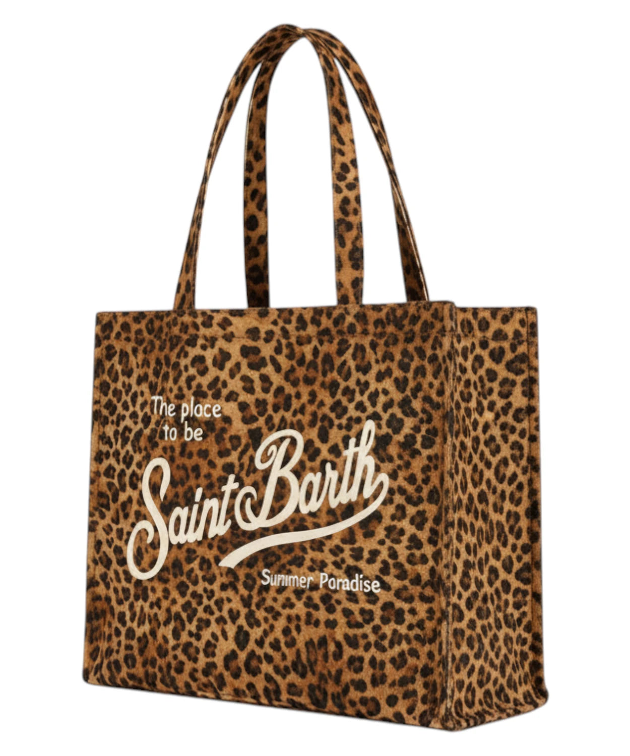Sac Essential Saint Barth à imprimé léopard