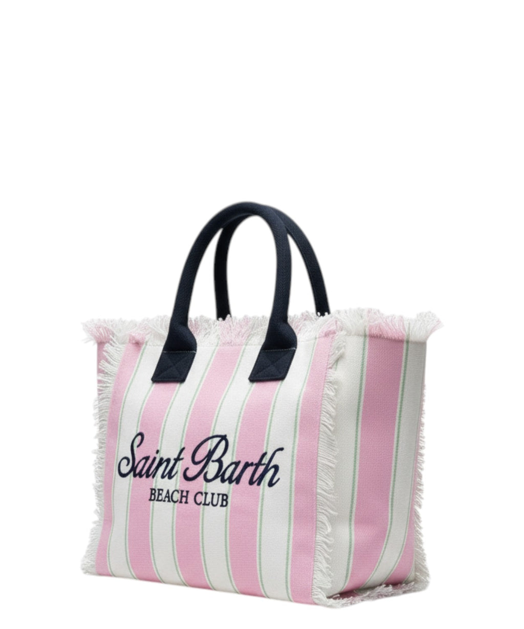 Sac Colette Stripes MC2 Saint Barth en toile