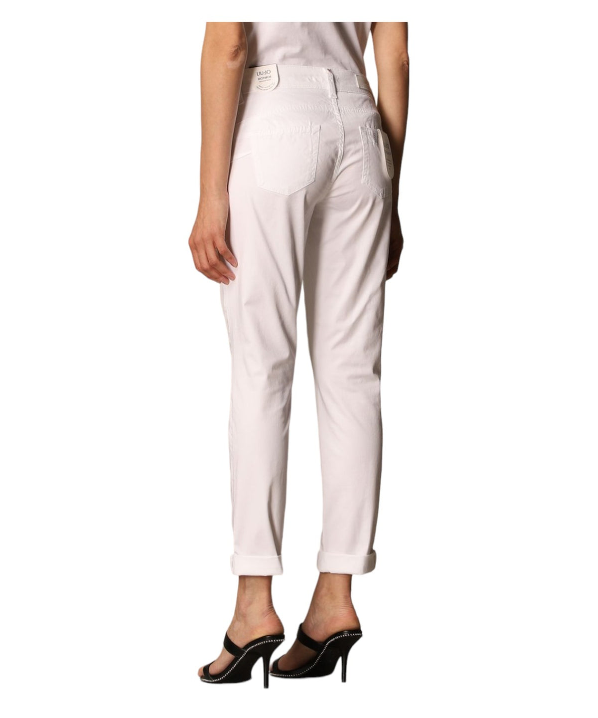 Pantalone Bottom Up in Cotone Stretch 10