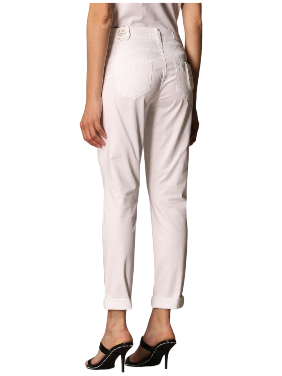 Pantalone con tagli bottom up-Pantaloni-Liu-Jo-Vittorio Citro Boutique