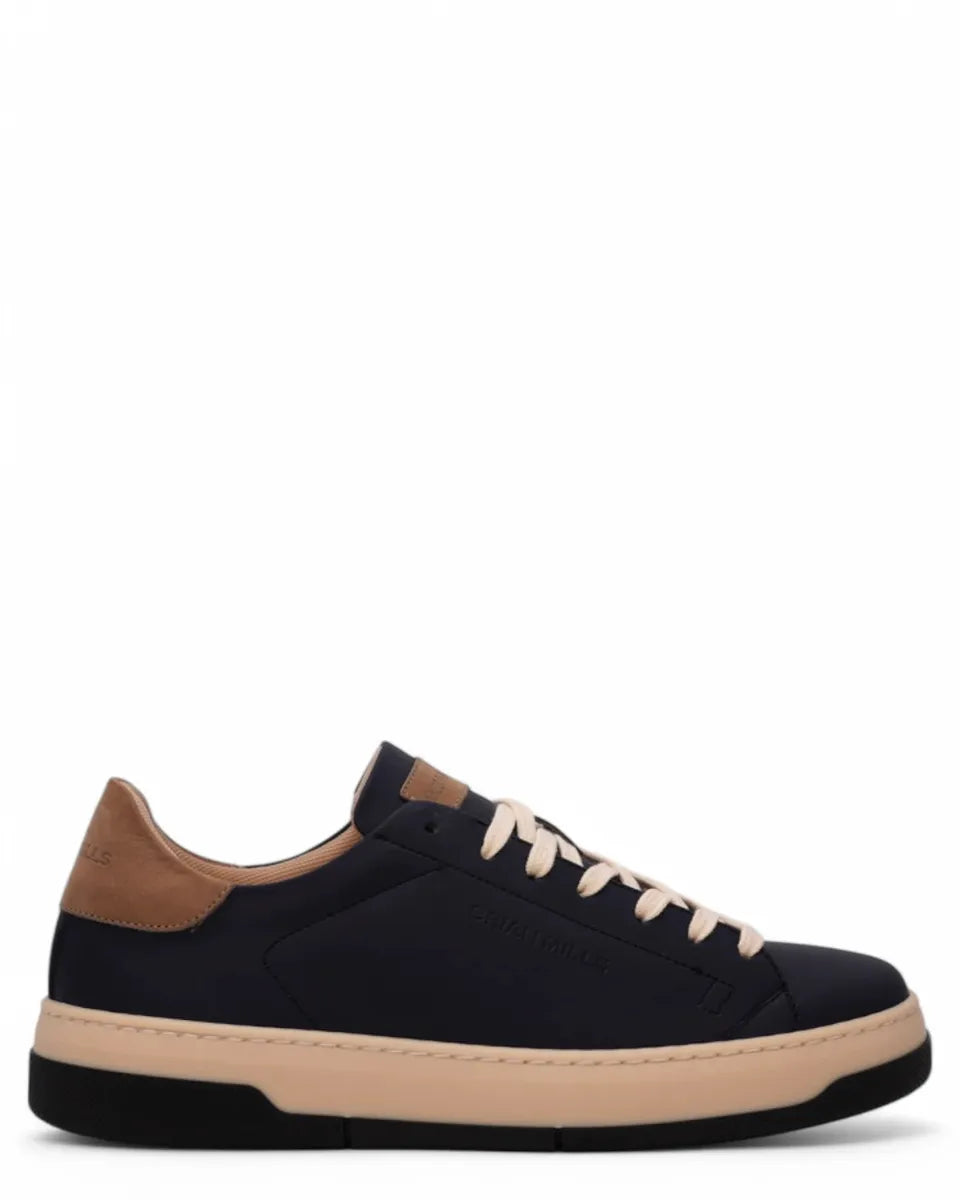 Sneakers in Pelle con Suola Bicolore-Brian Mills-Sneakers-Vittorio Citro Boutique