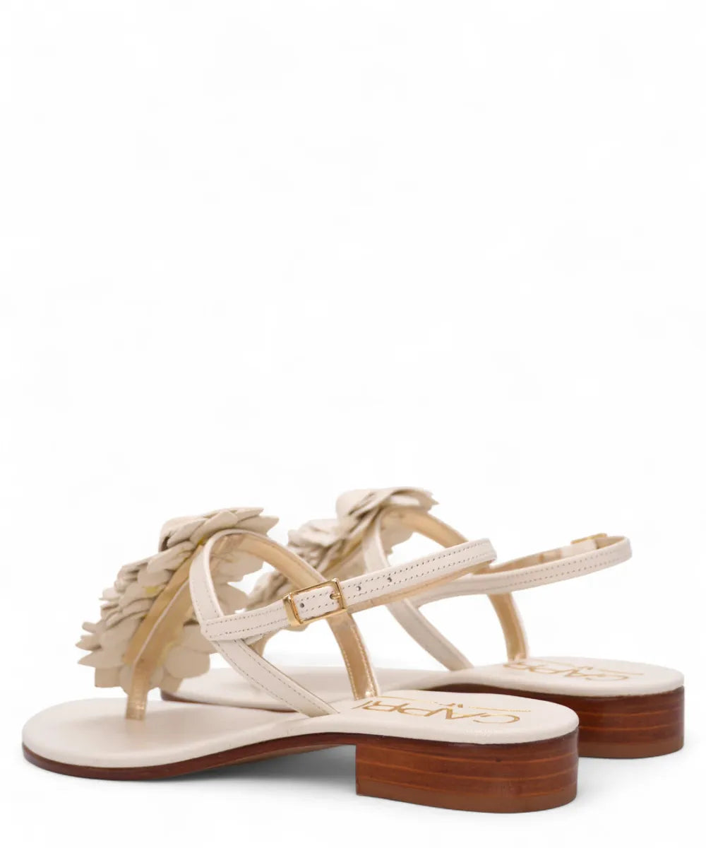 Sandalo Infradito Caprese in Suede-Capri Vittorio Citro-Sandali-Vittorio Citro Boutique