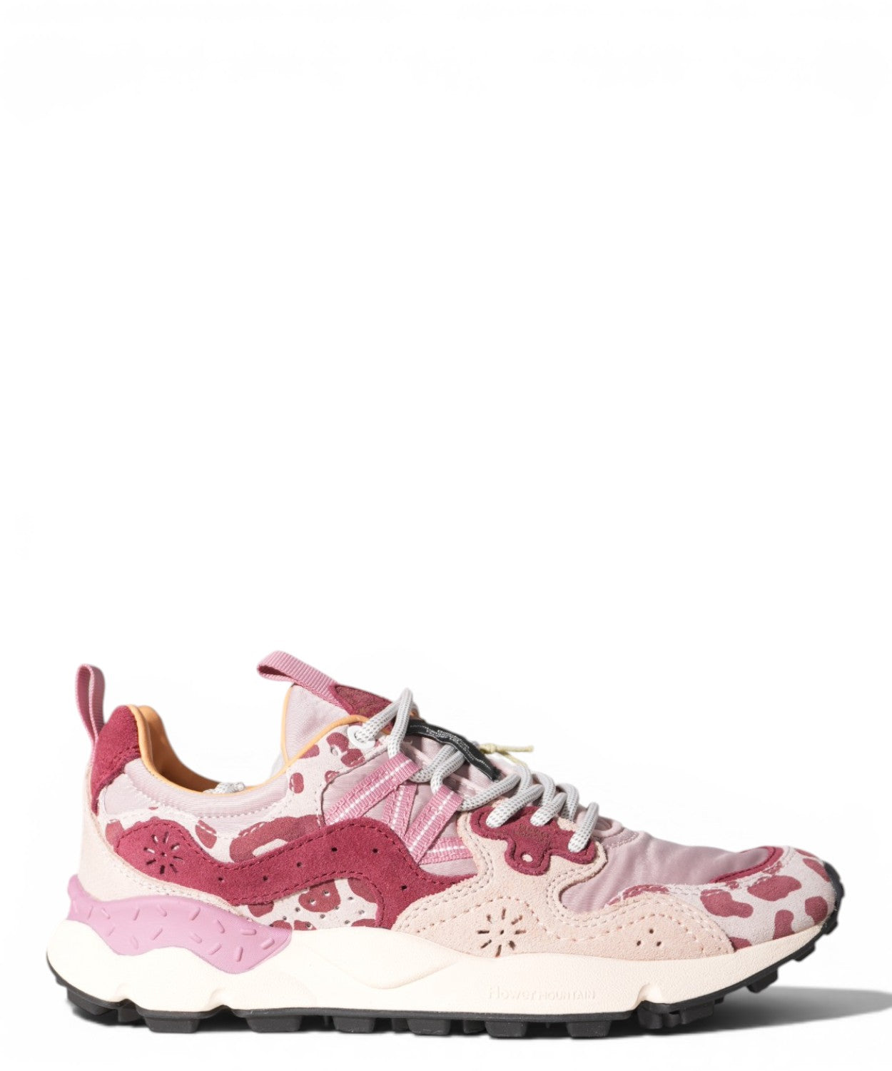 Sneakers Flower Mountain Yamano 3 in Suede e Cavallino