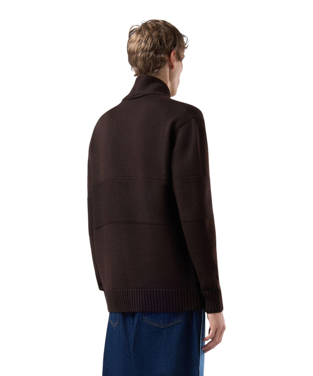 Cardigan GCDS à boutons avec maxi-logo en relief