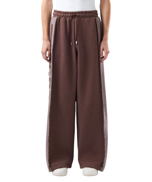 Joggers GCDS Wide Leg avec patch logo à bande