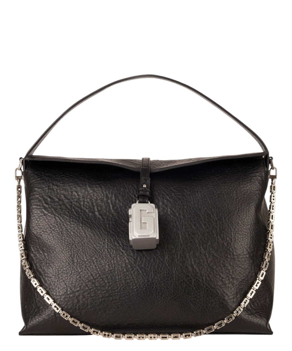 Sac porté épaule GCDS Mega Comma noir