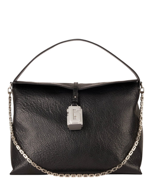 Sac porté épaule GCDS Mega Comma noir