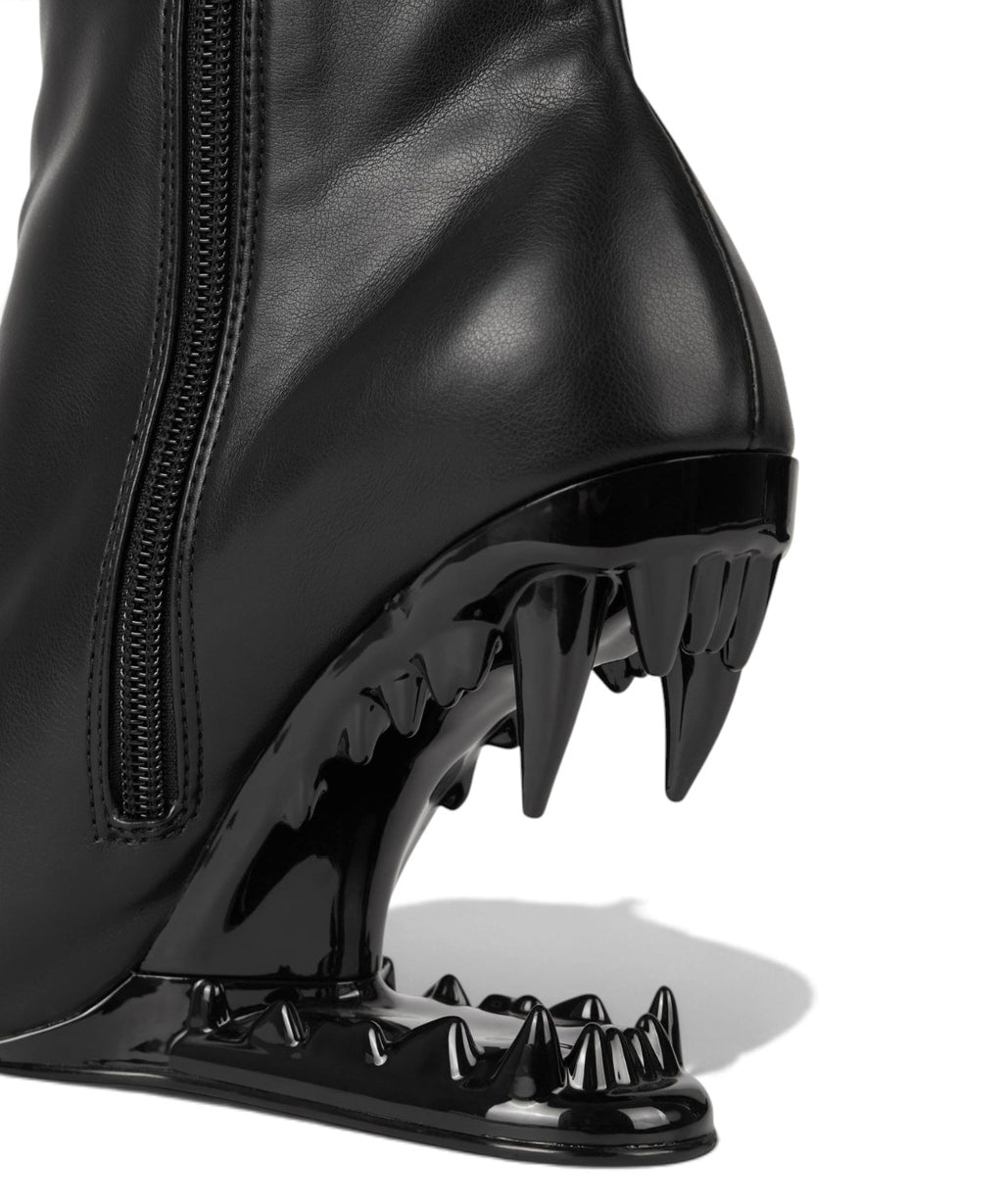 Bottes femme hautes jusqu’au genou avec talon mors 10 cm