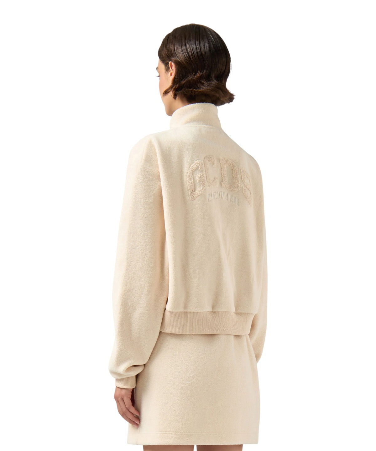 Sweat-shirt GCDS Logo Lounge zippé en polaire