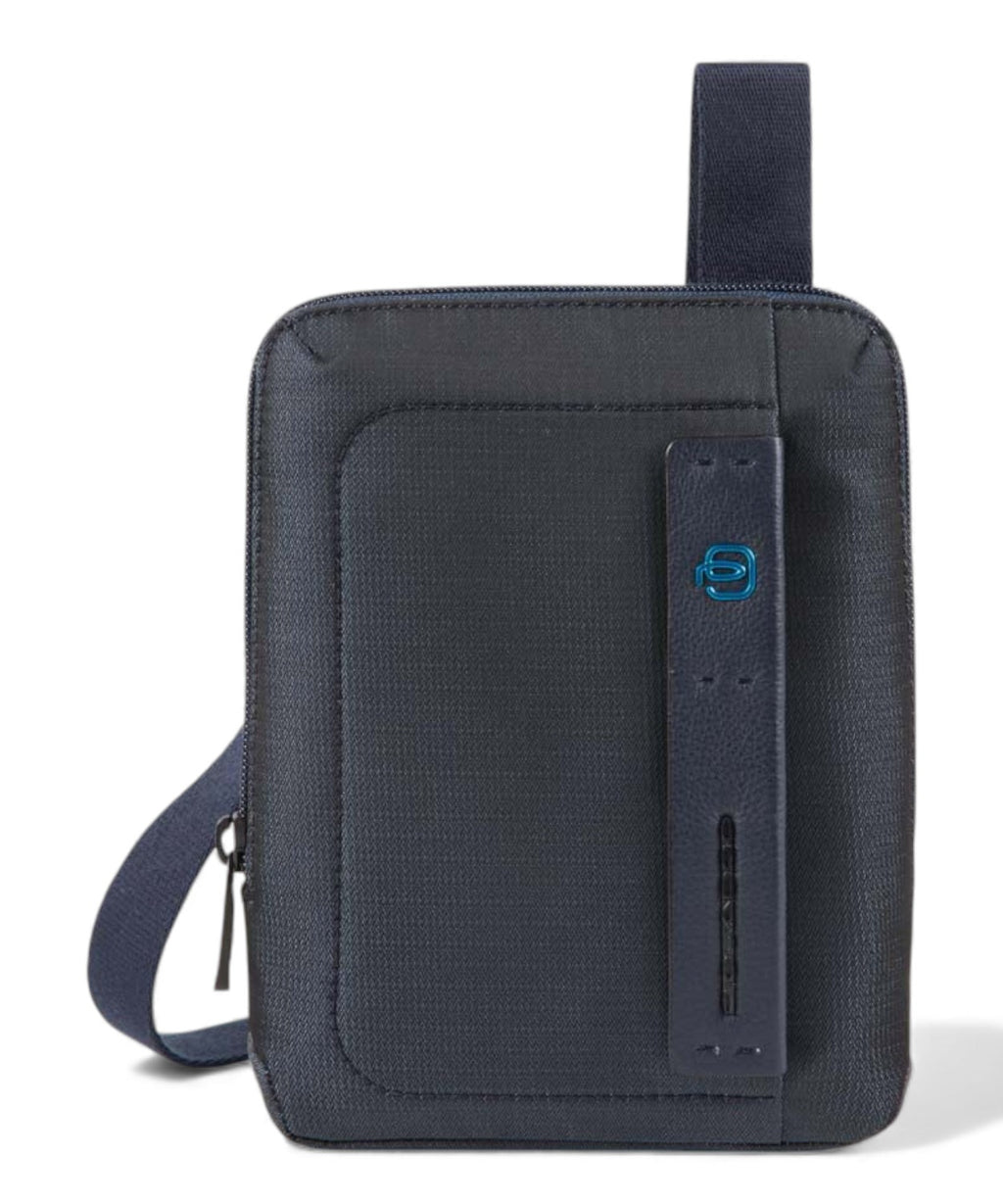 Pochette Homme Porte iPad Mini en Cuir et Tissu