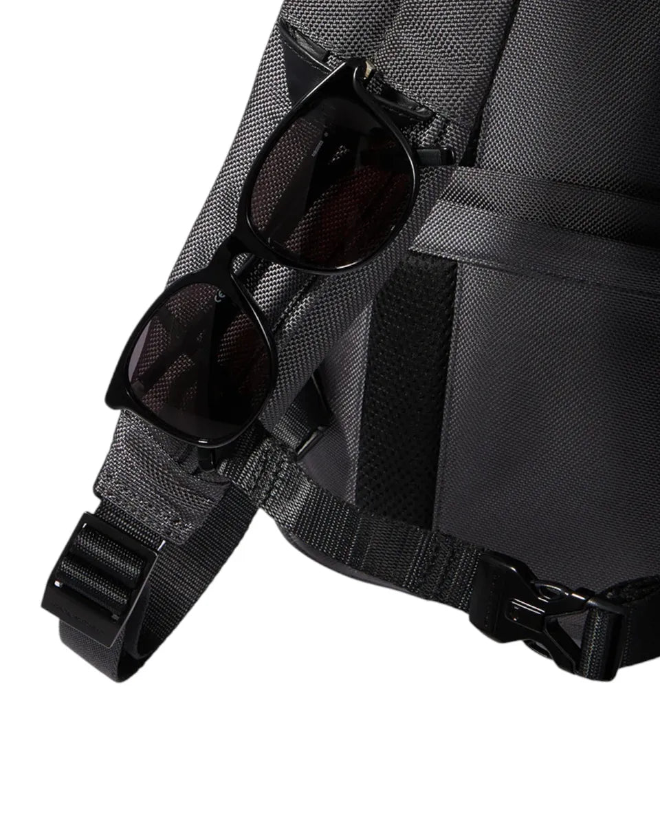 Zaino Porta PC 14" e iPad® in Tessuto Riciclato e Pelle-Piquadro-Zaini-Vittorio Citro Boutique