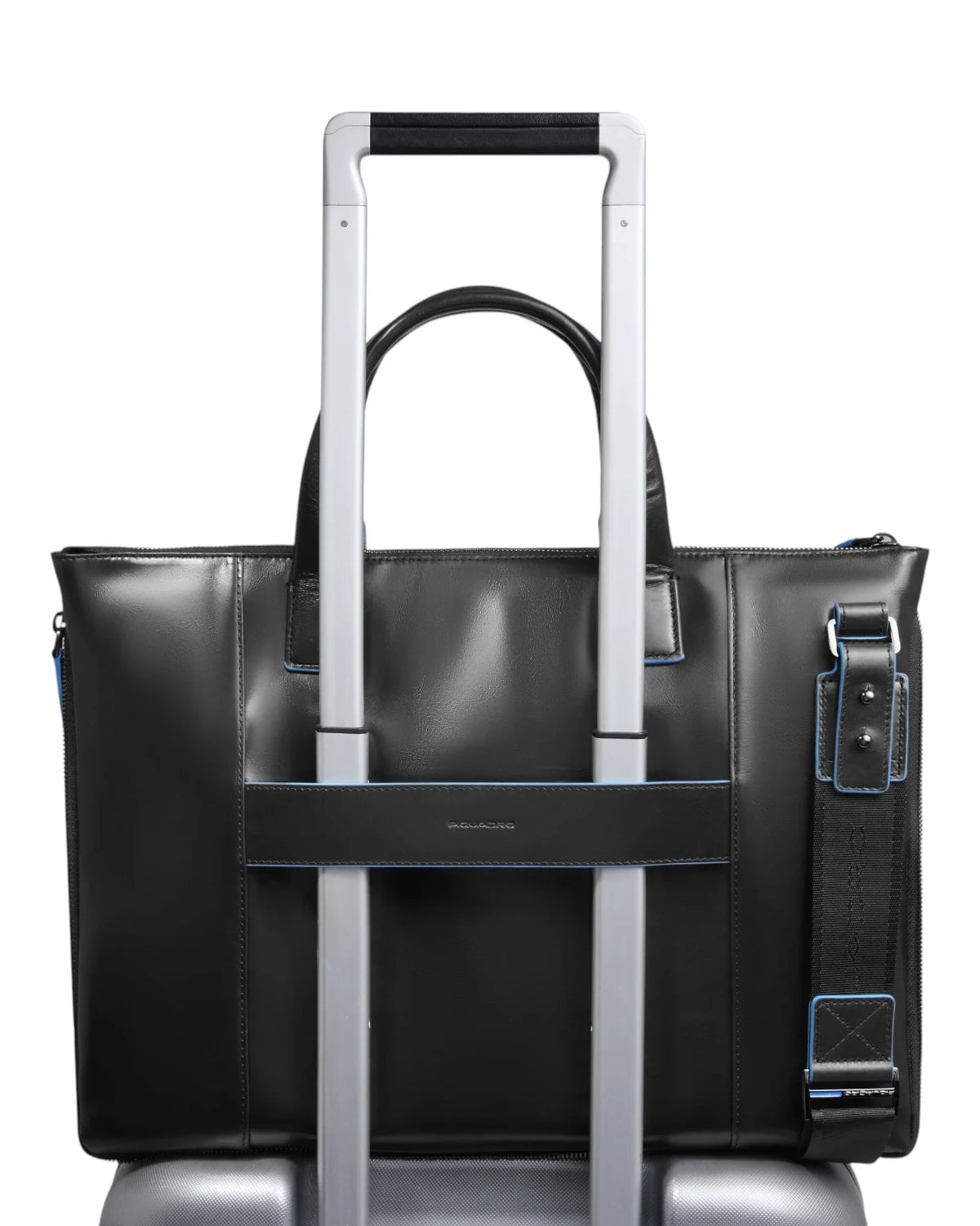 Borsa porta PC 15,6” espandibile in pelle elegante