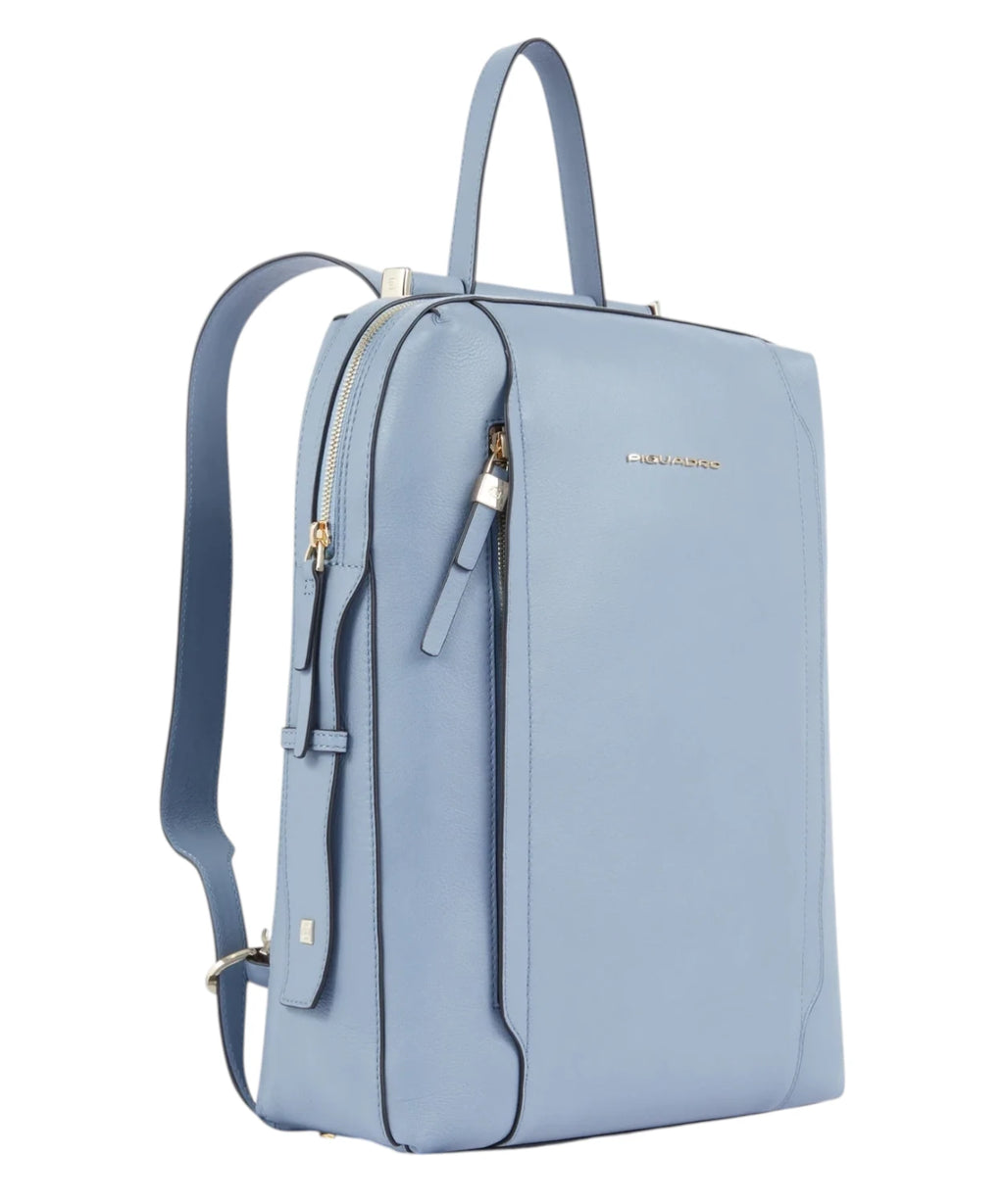 Sac à dos femme en cuir pour PC 14” Piquadro
