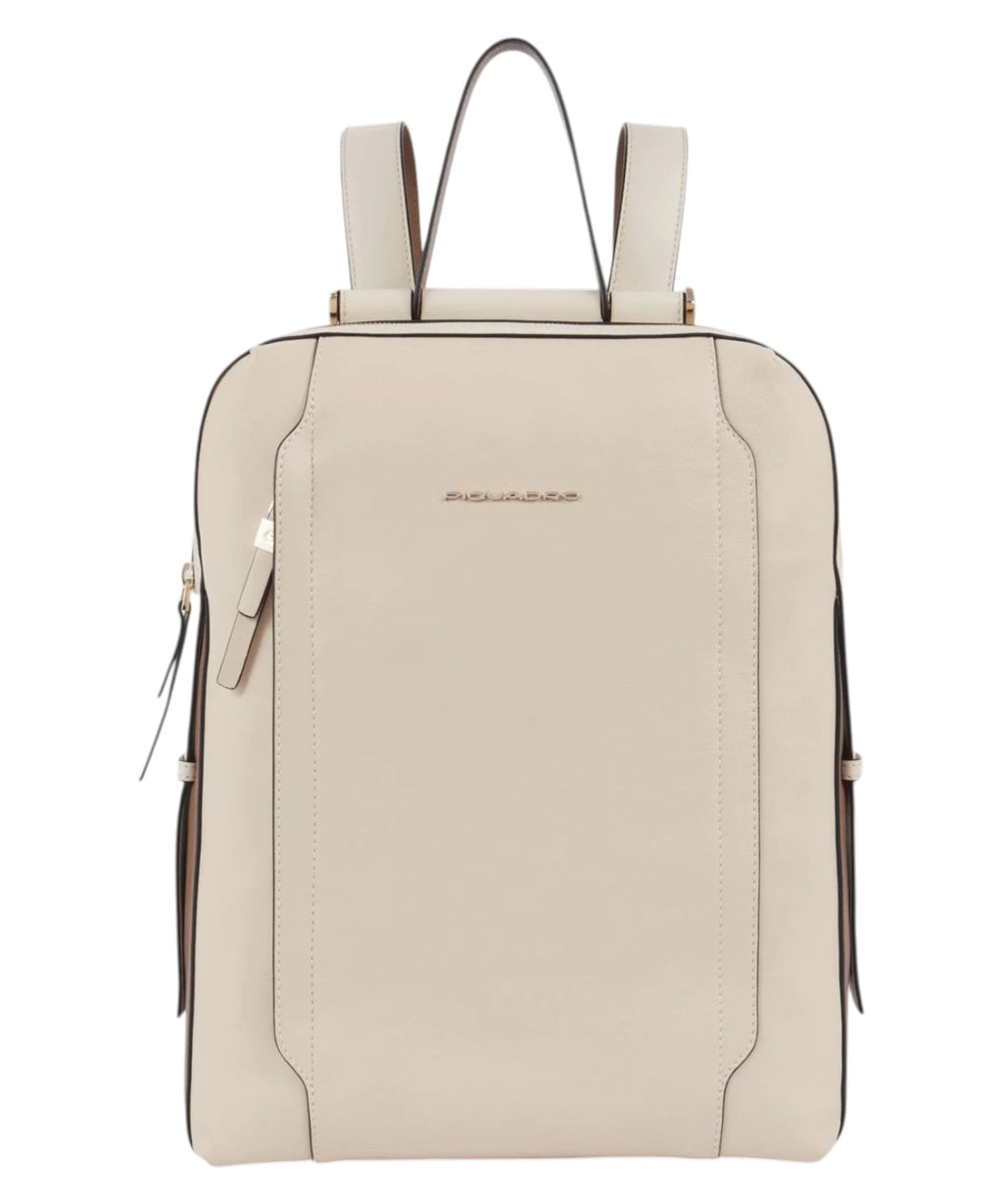 Sac à dos femme en cuir pour PC 14 pouces Piquadro