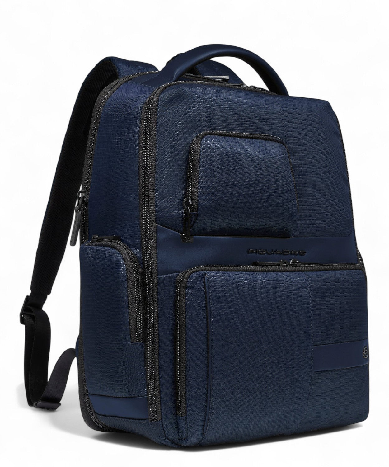Zaino Porta PC 15,6" Fast-Check in Pelle e Tessuto-Piquadro-Zaini-Vittorio Citro Boutique