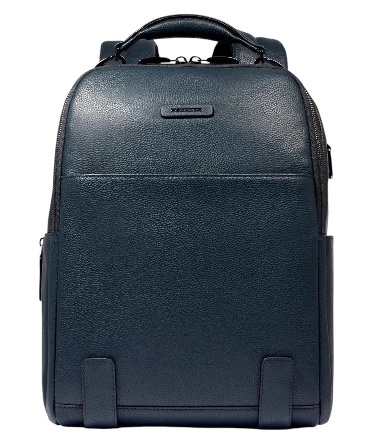 Zaino Uomo Porta PC 14" in Pelle con Protezione RFID e Cavo Antifurto-Piquadro-Zaini-Vittorio Citro Boutique