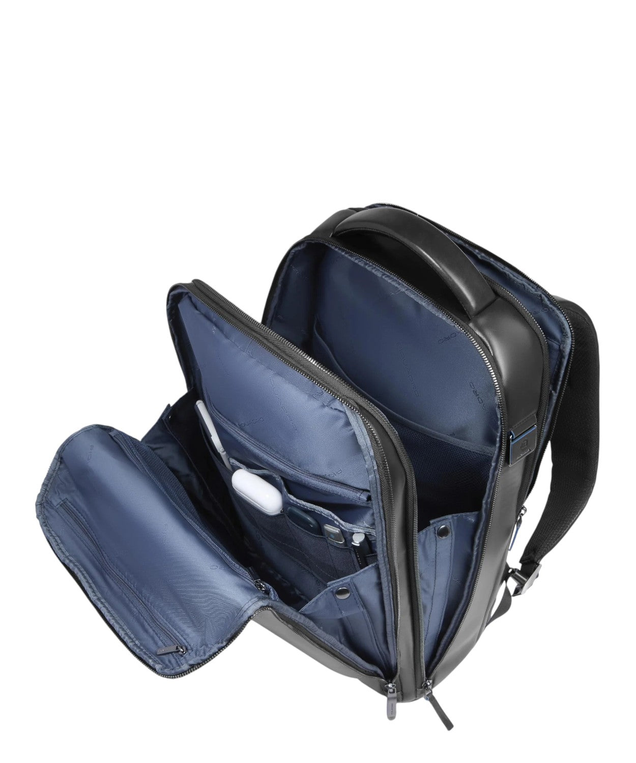 Zaino Uomo Fast-Check in Pelle Porta PC 15,6"-Zaini-Piquadro-Vittorio Citro Boutique