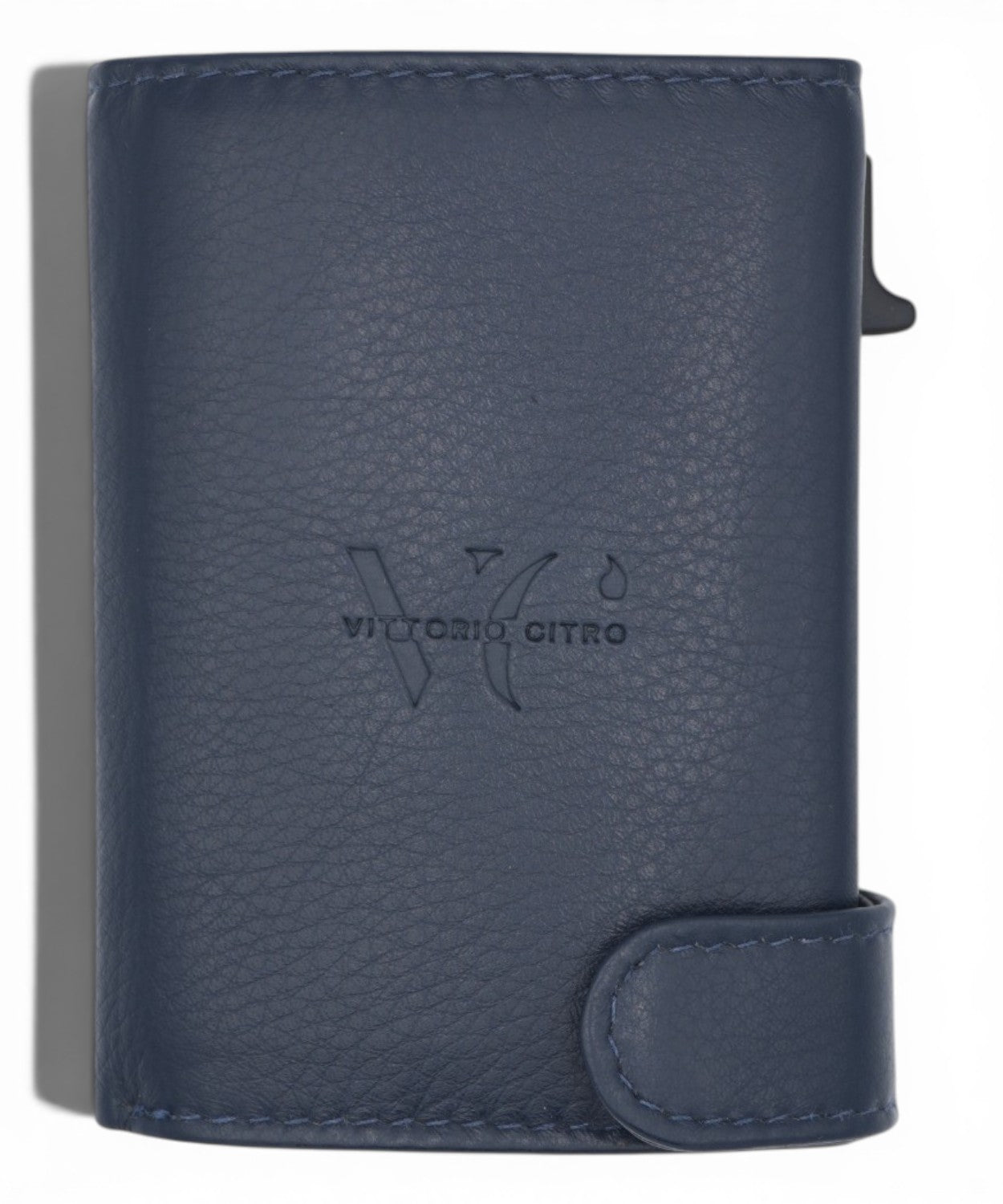 Portefeuille Homme VittorioCitro Cuir Bleu RFID
