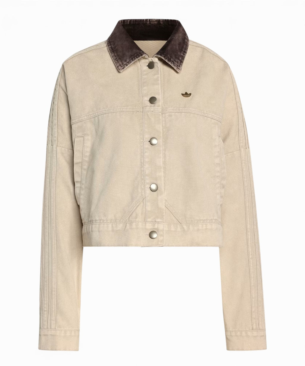 Veste oversize Adidas Originals en coton Canvas
