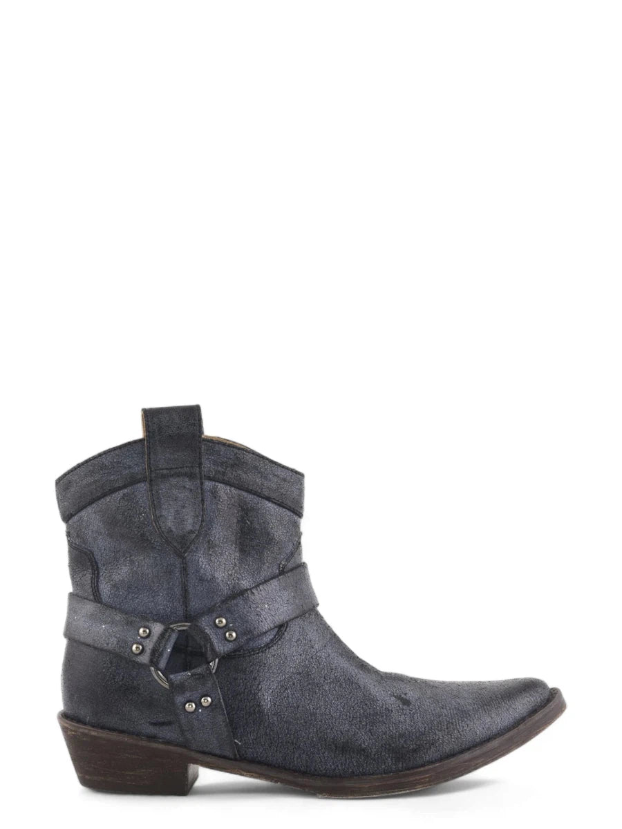 Texano in pelle laminata-Stivali-Coral Blue-Vittorio Citro Boutique