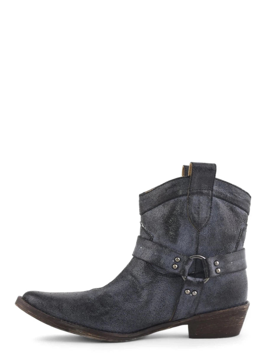 Texano in pelle laminata-Stivali-Coral Blue-Vittorio Citro Boutique