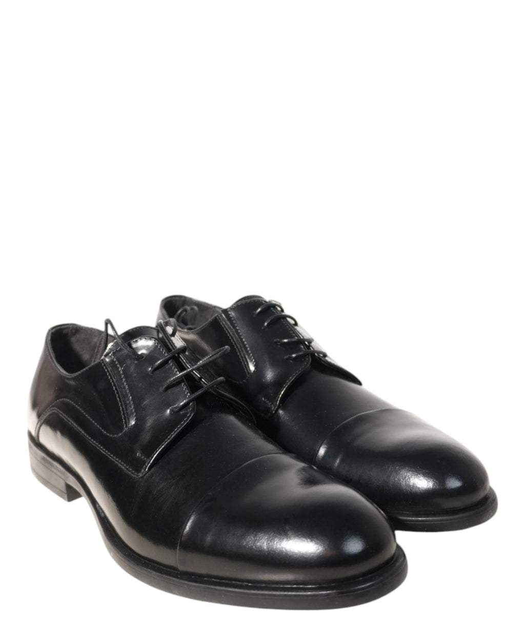 Stringata Homme Cuir Noir Élégant - Style et Polyvalence