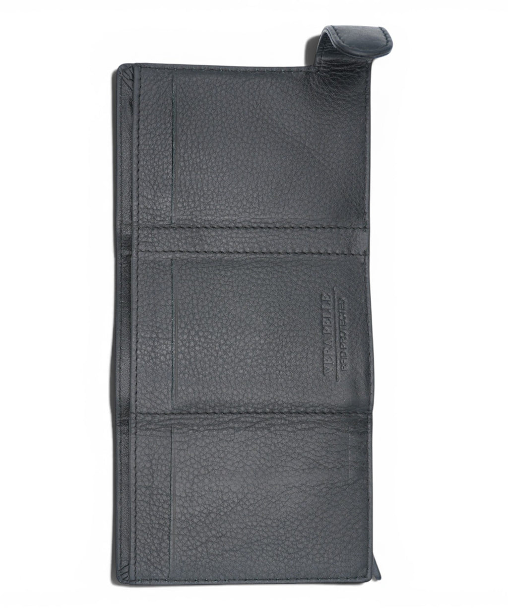 Portefeuille Homme VittorioCitro Cuir Noir avec RFID