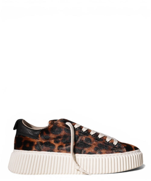 Sneakers Leopardate AmaBrand con Suola Platform
