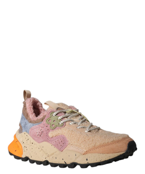 Sneakers Flower Mountain Kotetsu con Inserti in Teddy
