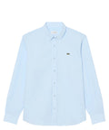 Chemise Homme Lacoste Popeline Élastique Coupe Regular Fit