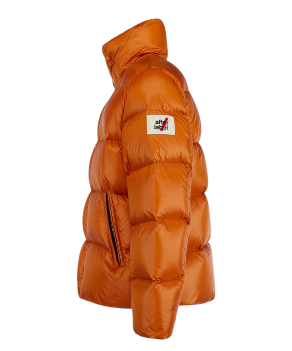 Doudoune Homme After Label Chamonix en nylon brillant ultraléger