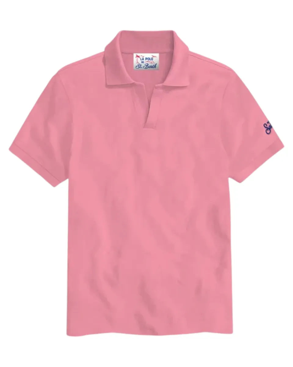Polo Uomo Charles in Piqué di Cotone-Mc2 Saint Barth-Polo-Vittorio Citro Boutique