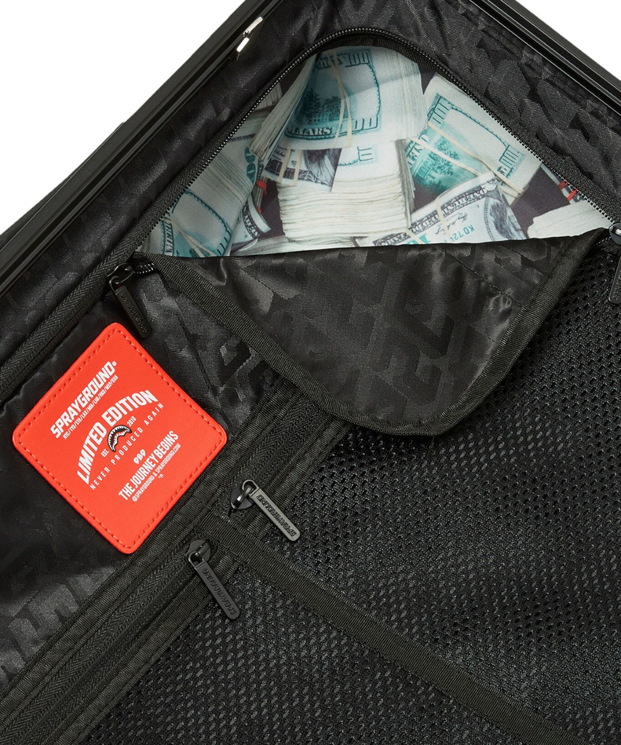 Sprayground Check 2 Emboss Carry-On Luggage