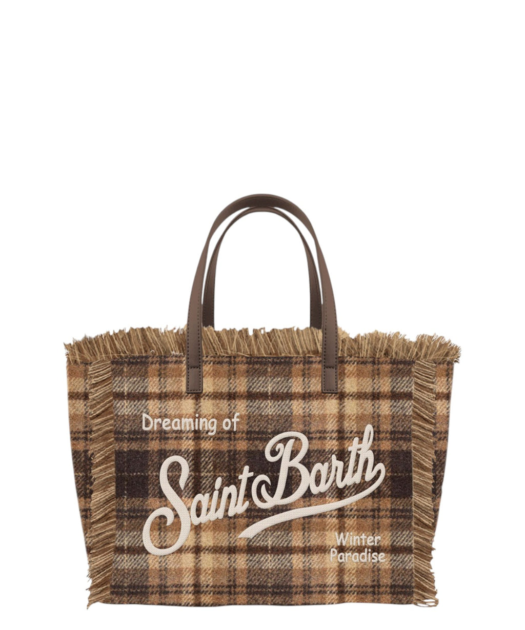 Borsa Colette in Lana Tartan con Tracolla