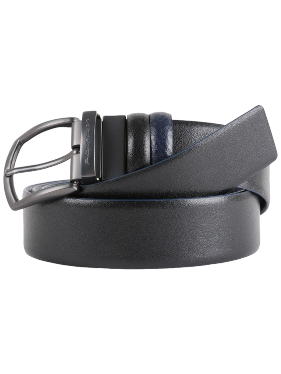 Cintura uomo reversibile con fibbia ad ardiglione-Cinture-Piquadro-Vittorio Citro Boutique
