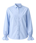Chemise femme Twinset en coton avec col montant