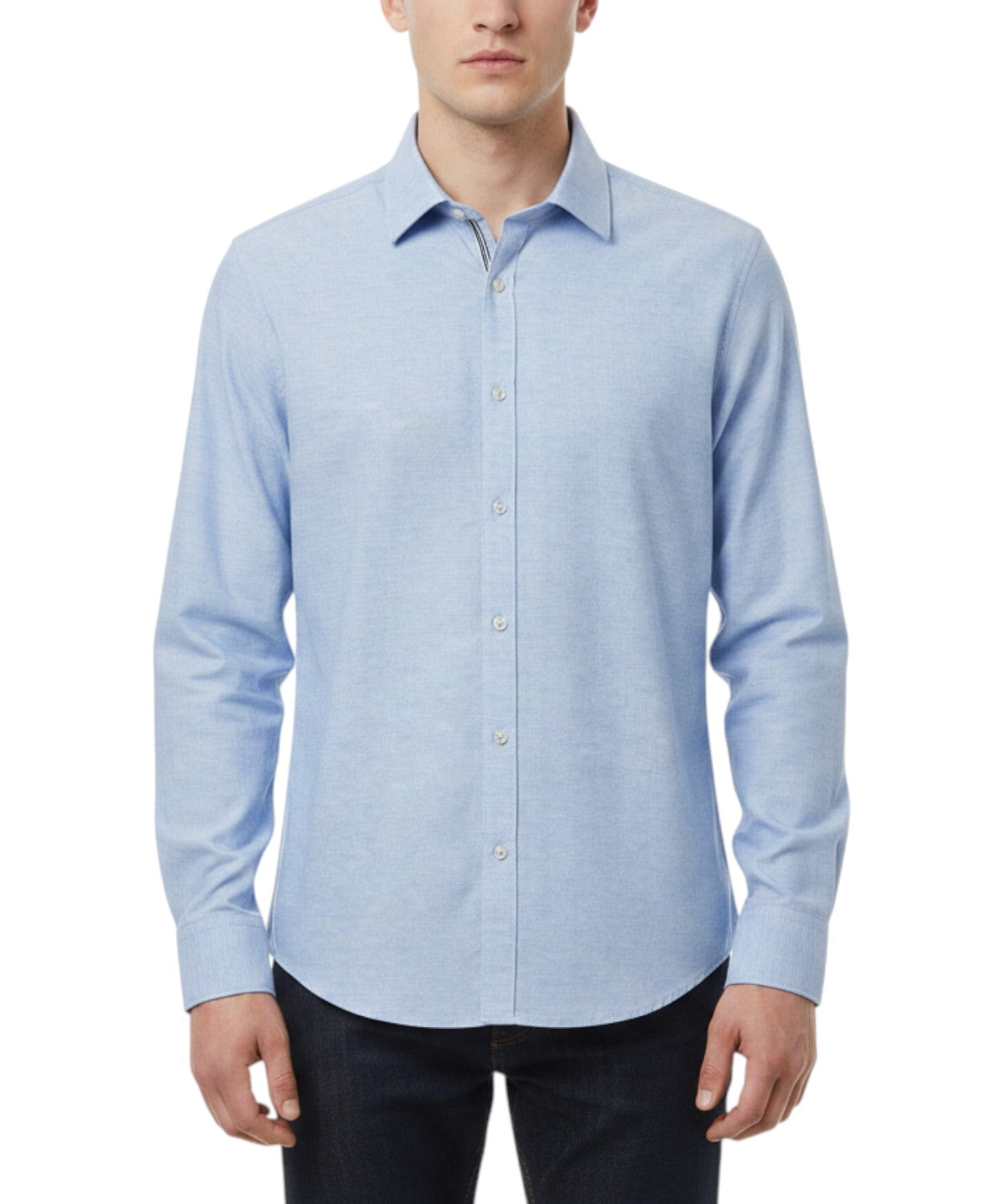 Chemise Homme Nylon Stretch Effet Lin