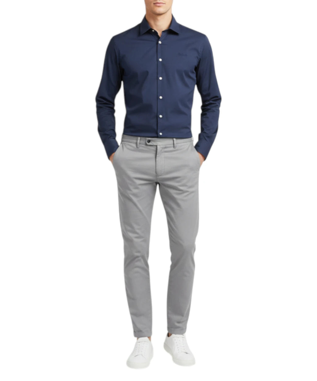 Chemise Homme MC2 Saint Barth Ice en Coton