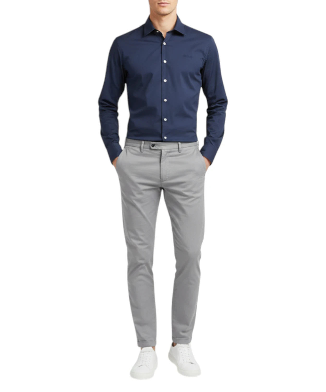 Chemise Homme MC2 Saint Barth Ice en Coton