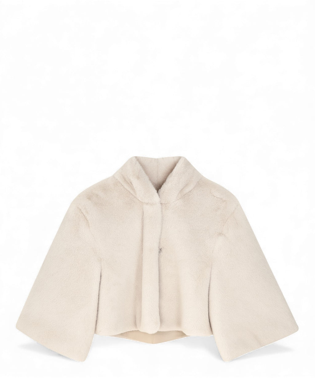 Veste Courte Tricotchic en Fourrure Synthétique