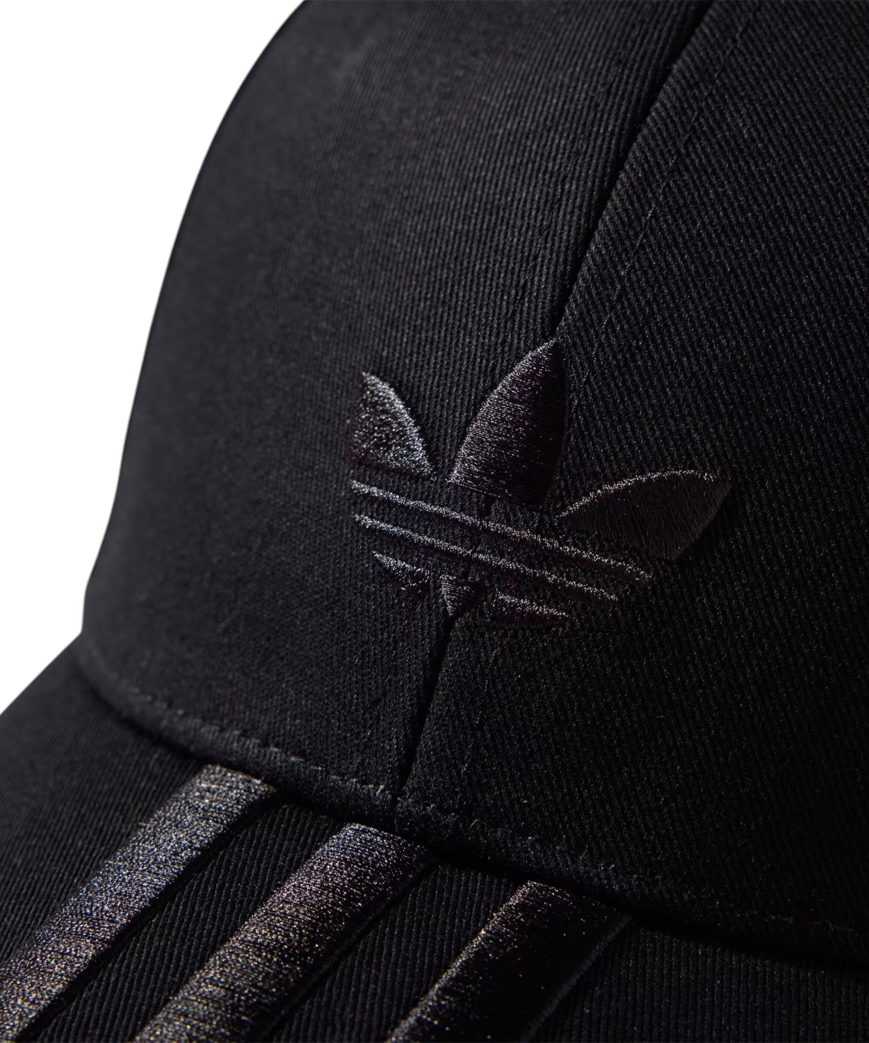 Casquette adidas en twill de coton avec 3 bandes