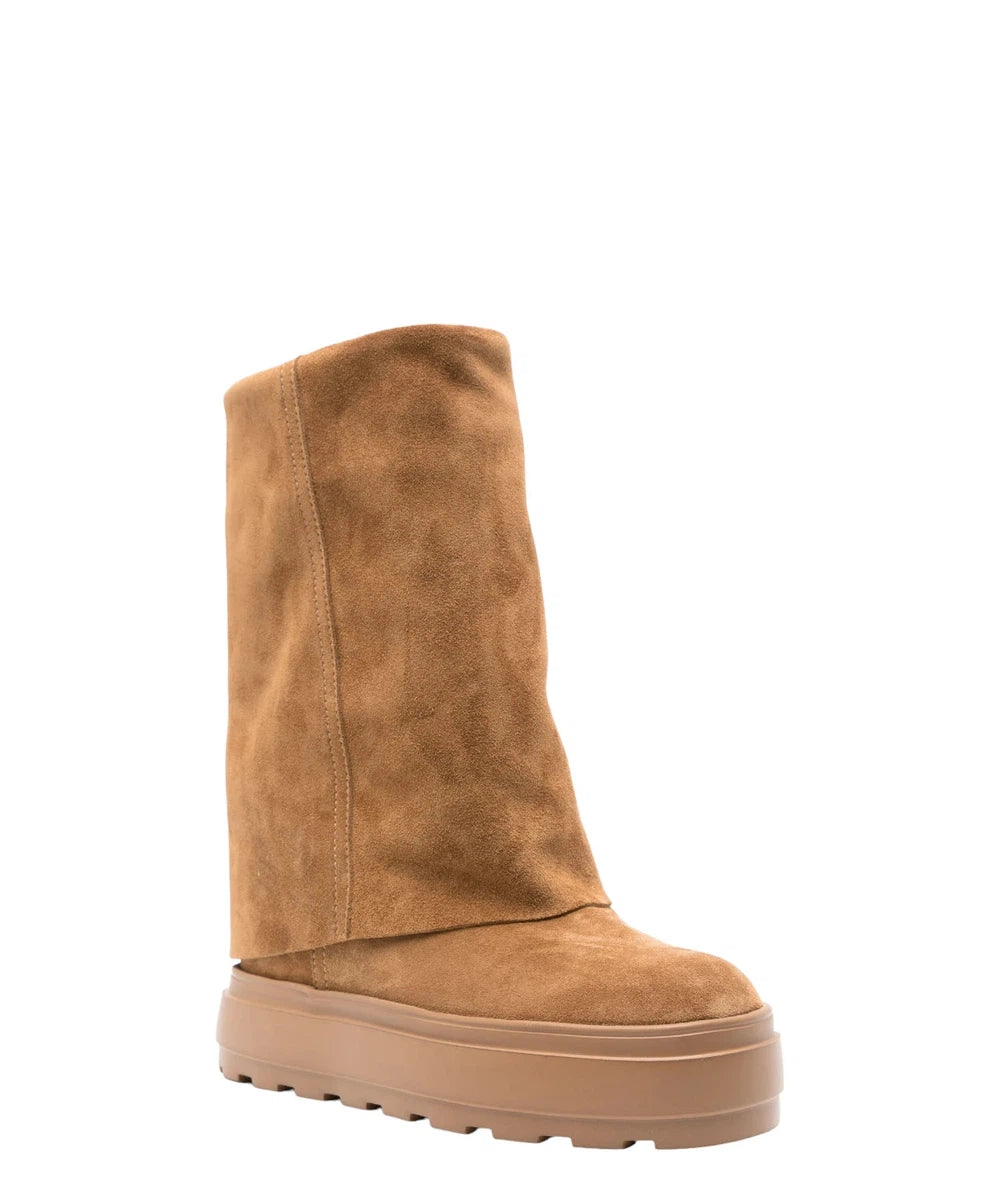 Stivali New Double Face Reversibili in Camoscio-Casadei-Stivali-Vittorio Citro Boutique