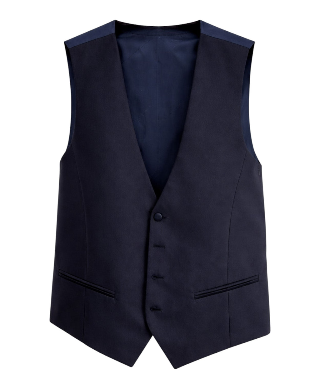 Gilet Homme Monopont Cérémonie avec Poches Passepoilées