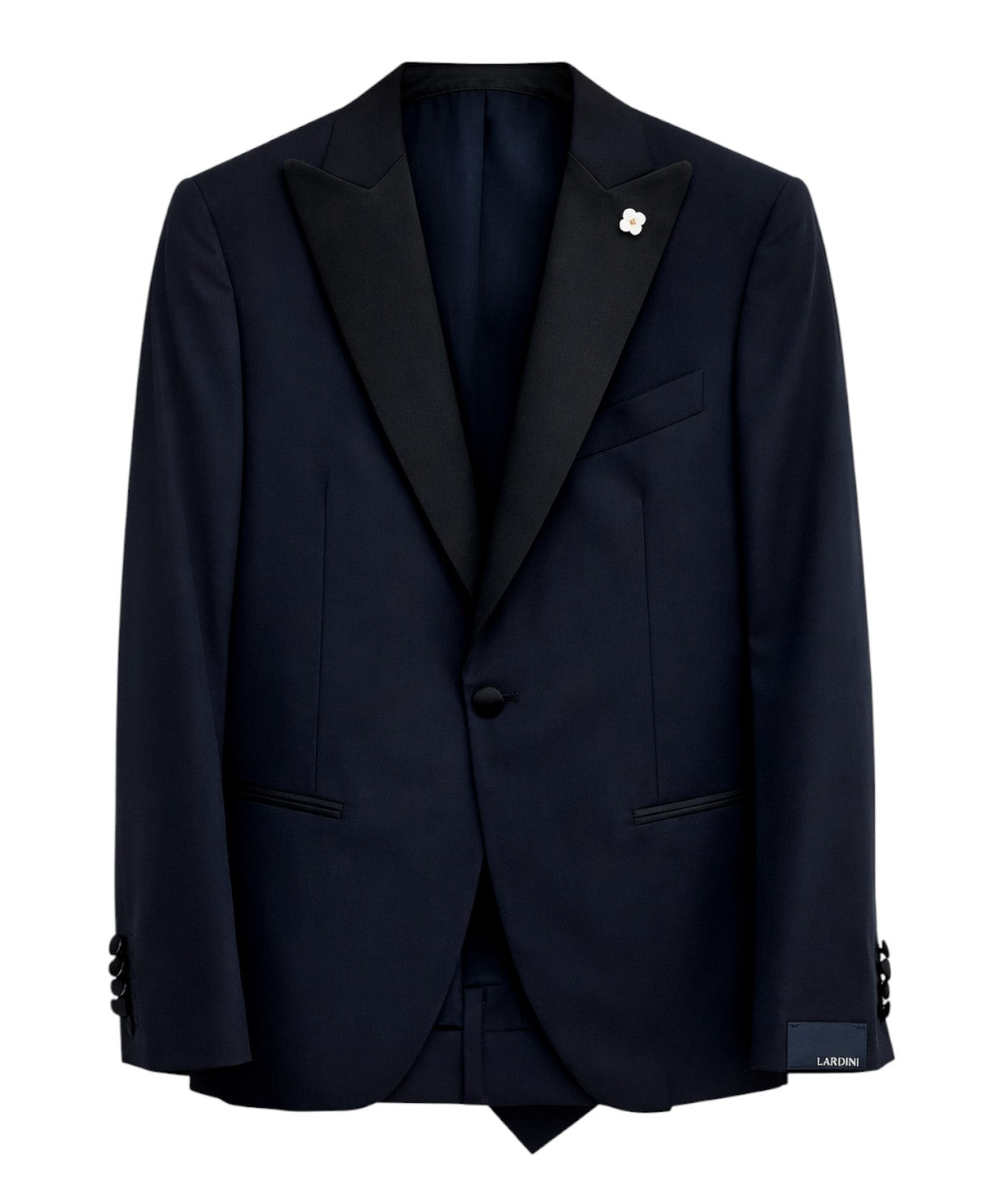 Abito Uomo Lardini Cerimonia con Revers in Raso