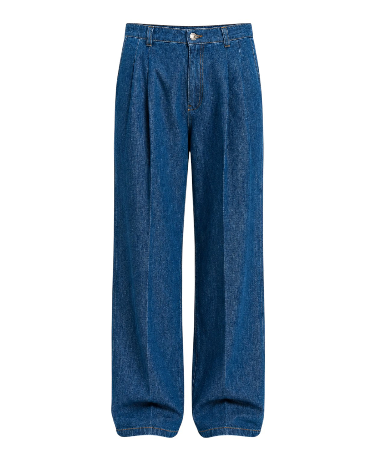 Twinset Jeans large en denim de coton