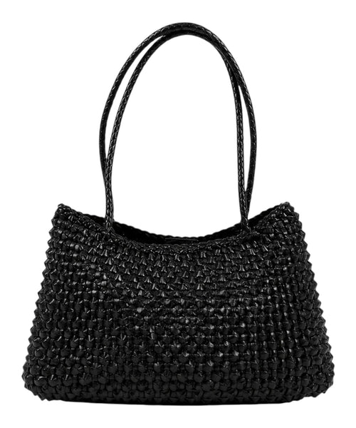 Borsa in Pelle Intrecciata Santa Croce Cactus
