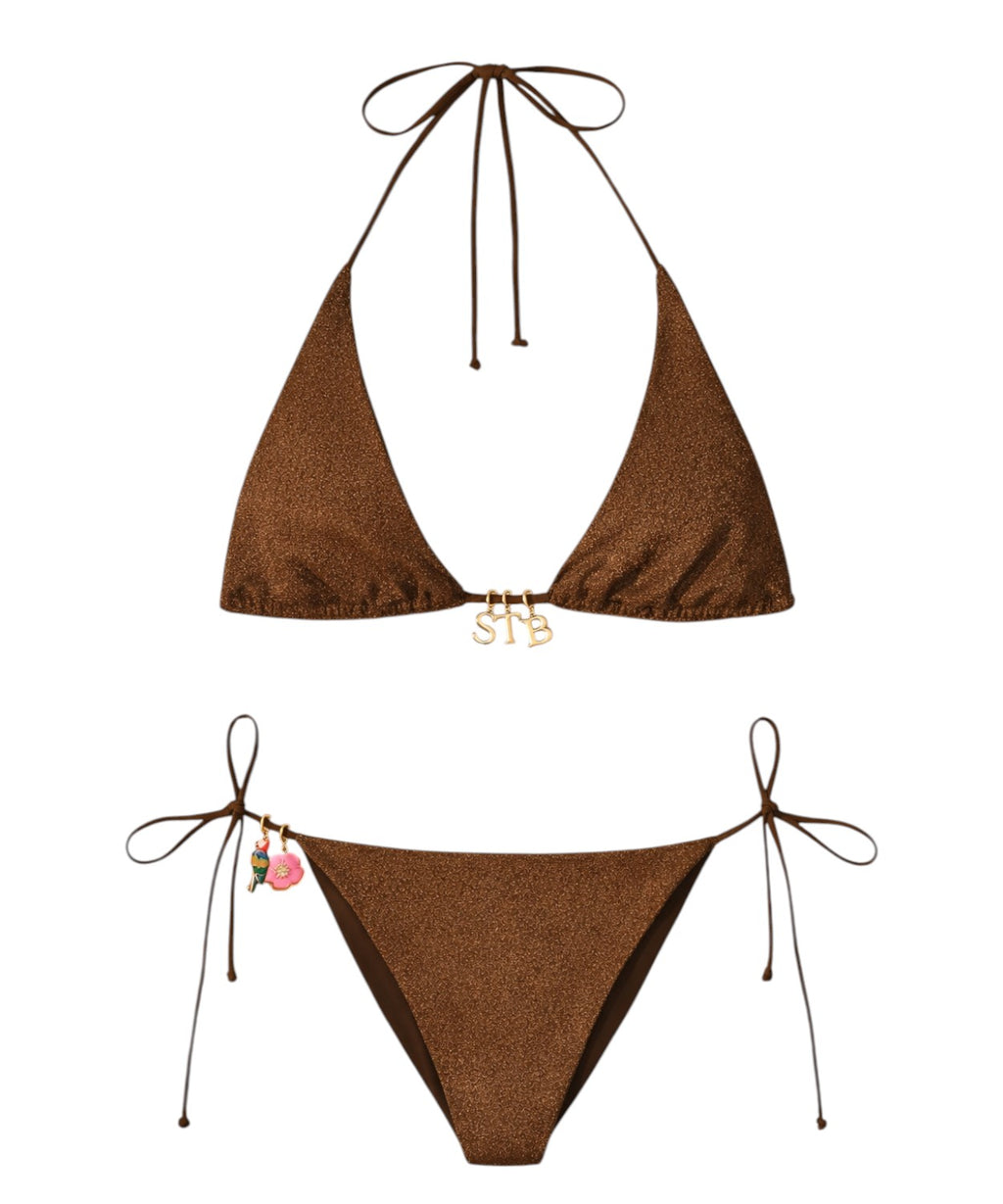 Bikini MC2 Saint Barth Guiana et Virgo avec charms