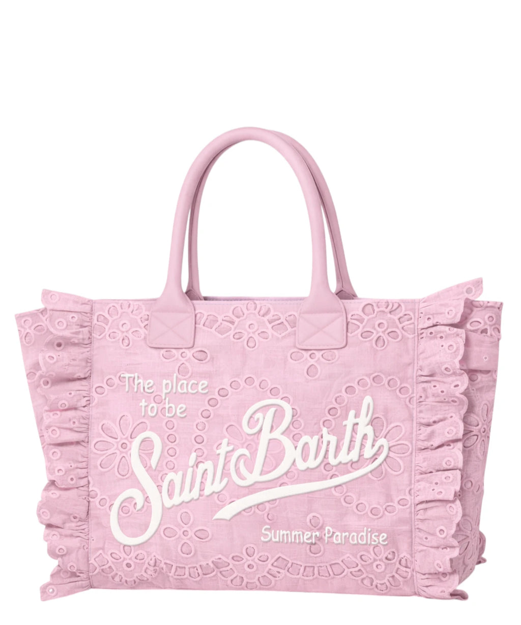 Sac Vanity MC2 Saint Barth en dentelle Sangallo